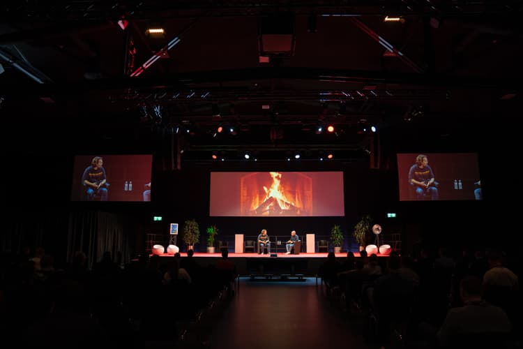 Fireside chat at the startup nights