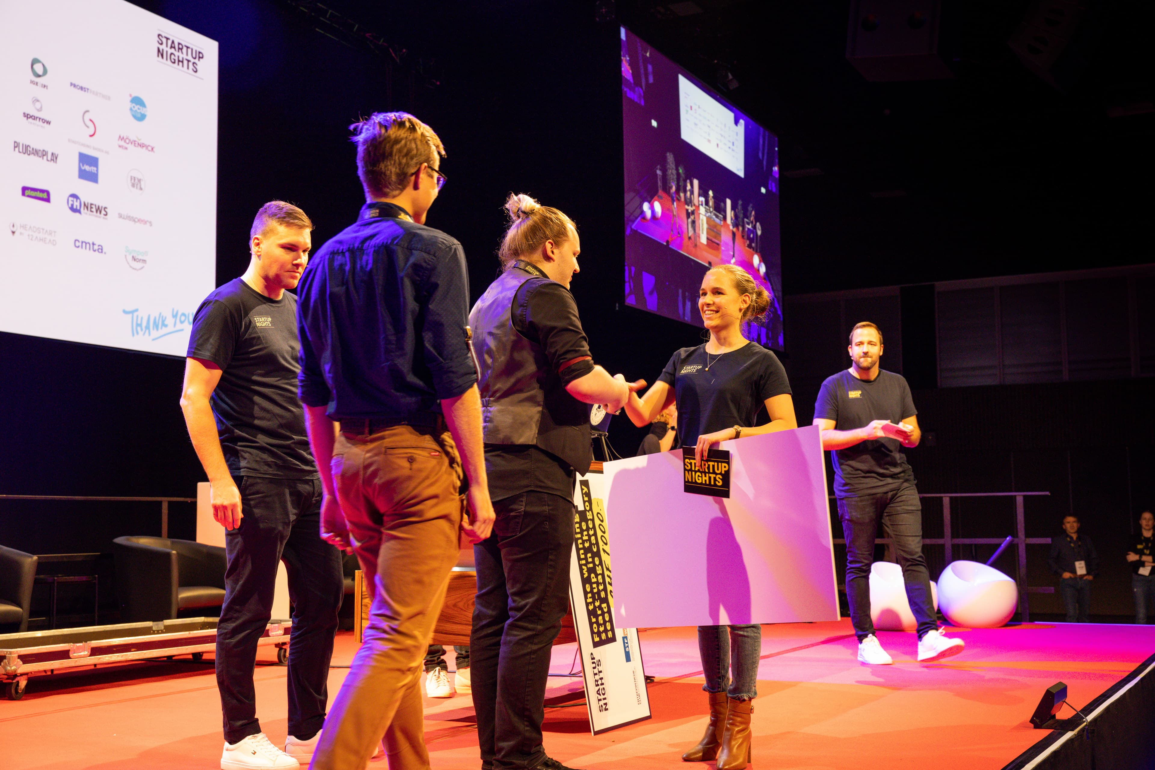 Winners of the pitching competition 2023